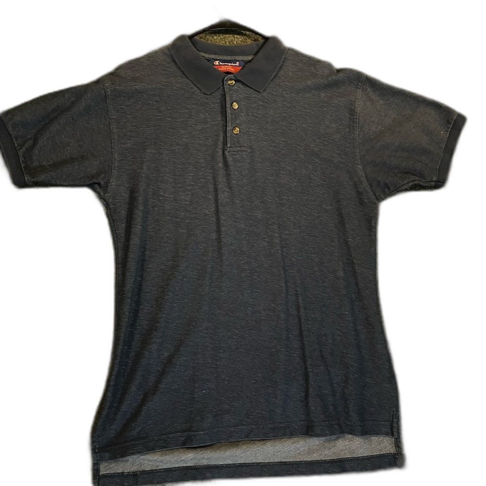 Champion Men's Gray Polo Shirt